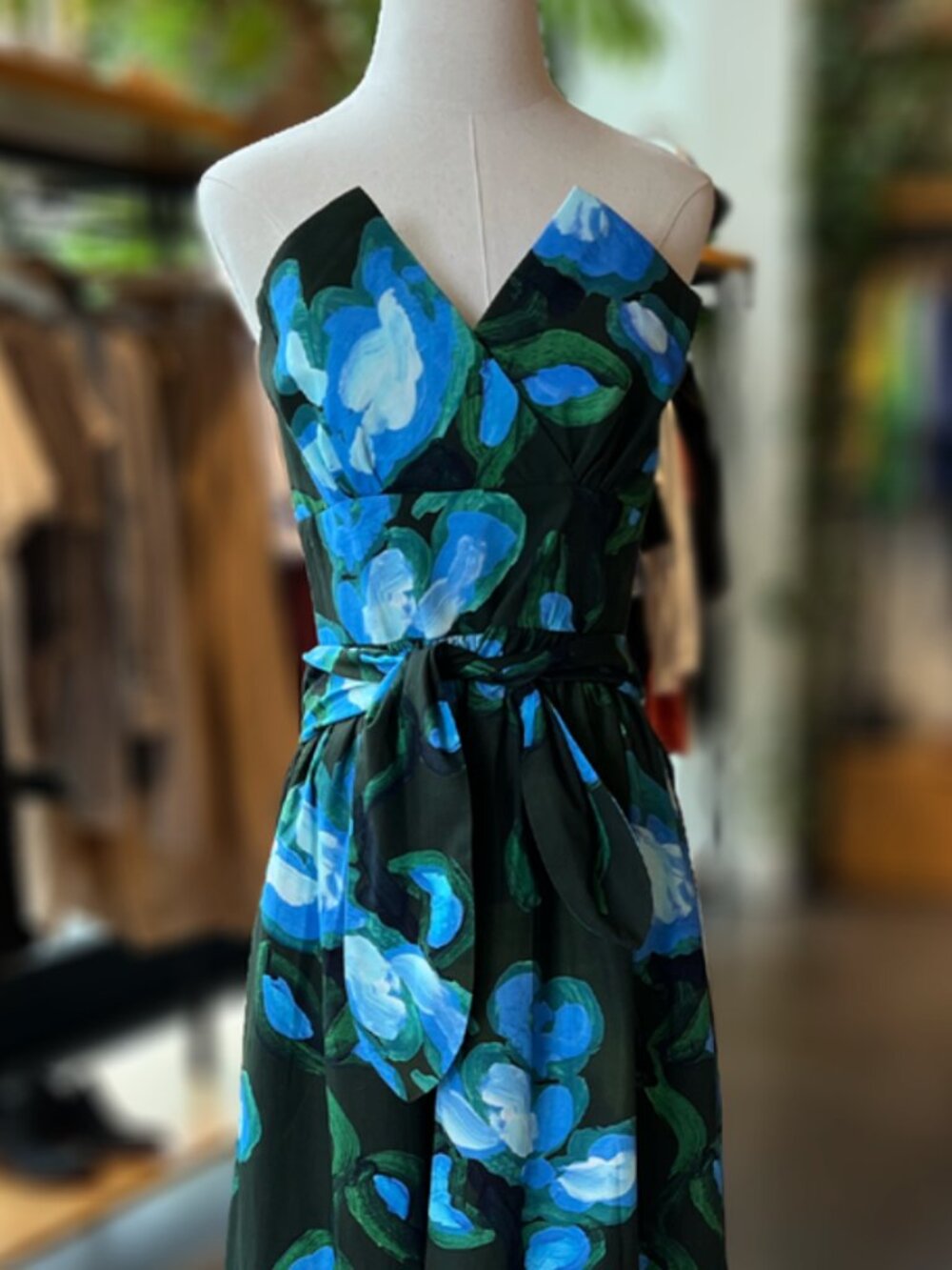 Strapless Event Dress, Size M